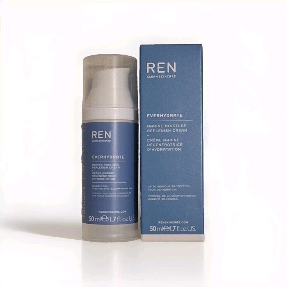REN CLEAN SKINCARE Everhydrate Marine Moisture-Replenishing Cream BNIB
